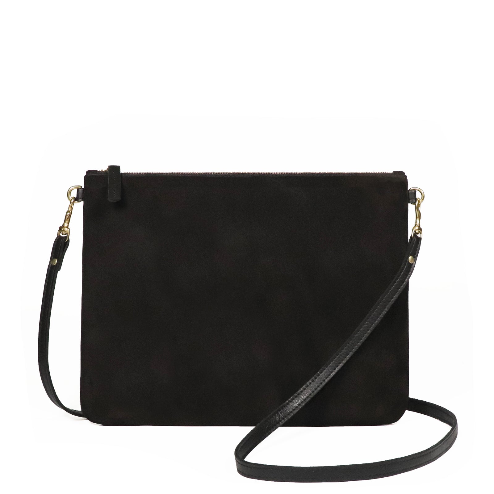 North Beach Nubuck Leather Crossbody